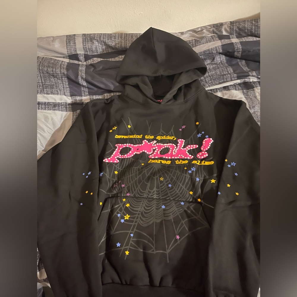 Sp5der P*NK Hoodie